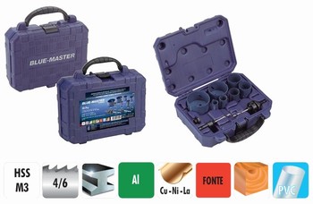 Coffret lectricien 7 scies cloches bi-mtal HSS 20  68 mm