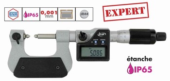 Micromtre dextrieur digital de filetage IP65 0,001 mm  Qualit Expert