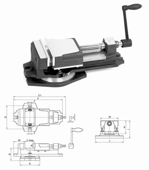 tau de fraisage mcanique sur base tournante  Type ZENTRA MSK