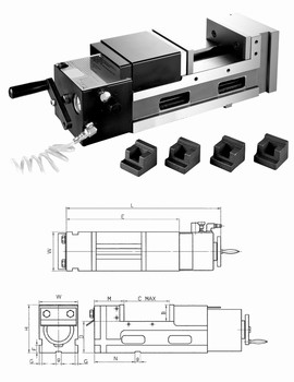 tau pneumatique haute prcision pour fraisage et perage  Type PSP ZENTRA