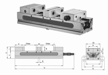 tau de fraisage double serrage auto-centrant haute prcision  Type TLD ZENTRA